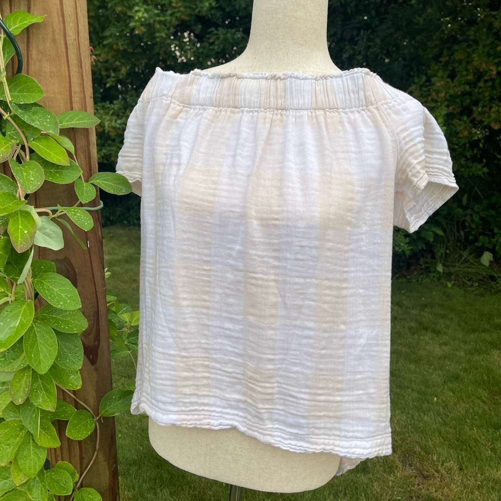#Cloth And Stone Off The Shoulder Top